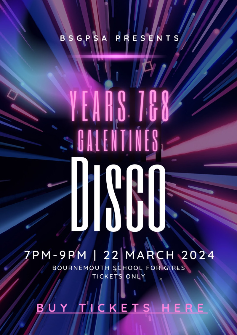 Year 7 & 8 Galentines Disco